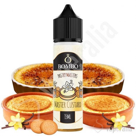 Aroma Master Custard 15ml/60 (Longfill) - Pastry Masters by Bombo