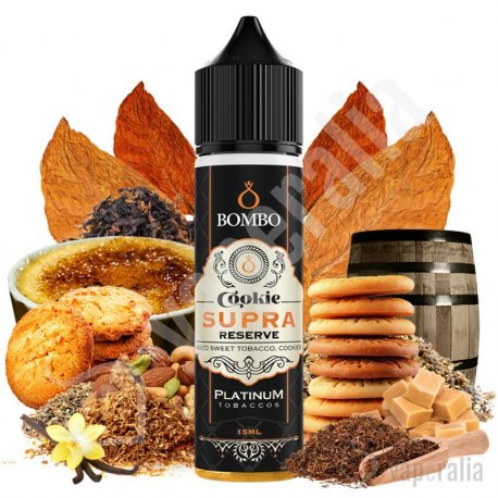 Aroma Cookie Supra Reserve 15ml/60 (Longfill) - Platinum Tobaccos by Bombo