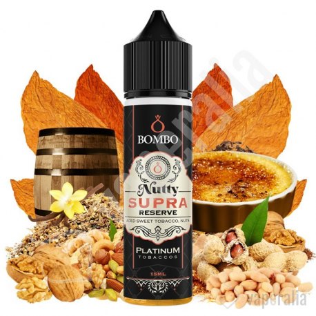 Aroma Nutty Supra 15ml/60 (Longfill) - Platinum Tobaccos by Bombo
