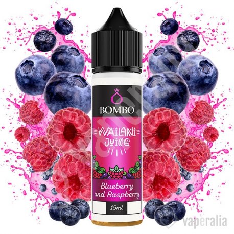 Aroma Blueberry and Raspberry 15ml/60 (Longfill) - Wailani Juice by Bombo