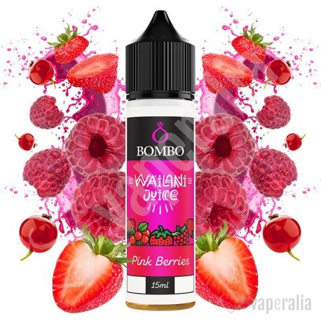 Aroma Pink Berries 15ml/60 (Longfill) - Wailani Juice by Bombo