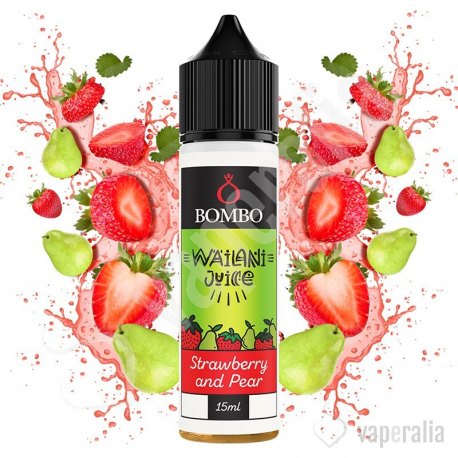 Aroma Strawberry and Pear 15ml/60 (Longfill) - Wailani Juice by Bombo