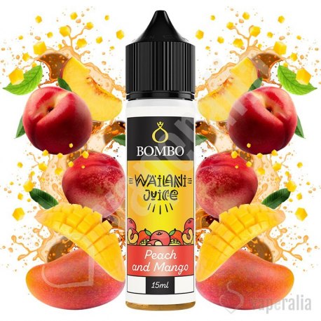 Aroma Peach and Mango 15ml/60 (Longfill) - Wailani Juice by Bombo