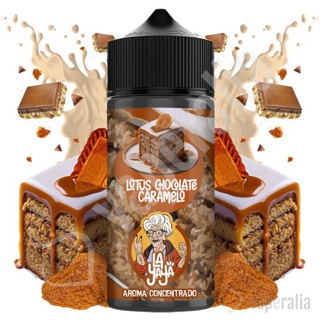 Aroma Lotus Chocolate y Caramelo 30ml/120 (Longfill) - La Yaya