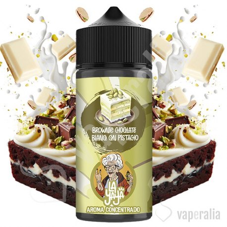 Aroma Brownie Chocolate Blanco con Pistacho 30ml/120 (Longfill) - La Yaya