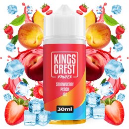 Aroma Strawberry Peach Ice 30ml/120 (Longfill) - Kings Crest