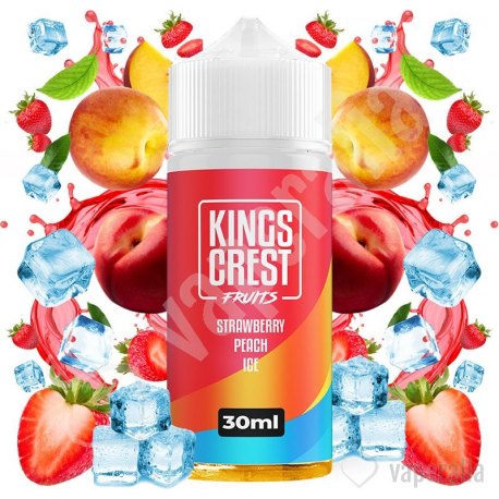 Aroma Strawberry Peach Ice 30ml/120 (Longfill) - Kings Crest