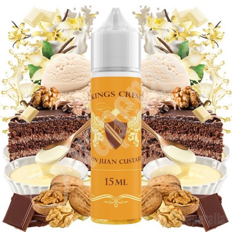 Aroma Don Juan Custard 15ml/60 (Longfill) - Kings Crest