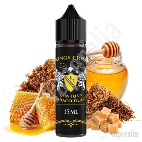 Aroma Don Juan Tabaco Dulce 15ml/60 (Longfill) - Kings Crest