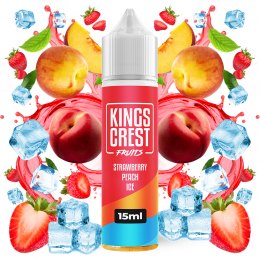 Aroma Strawberry Peach Ice 15ml/60 (Longfill) - Kings Crest