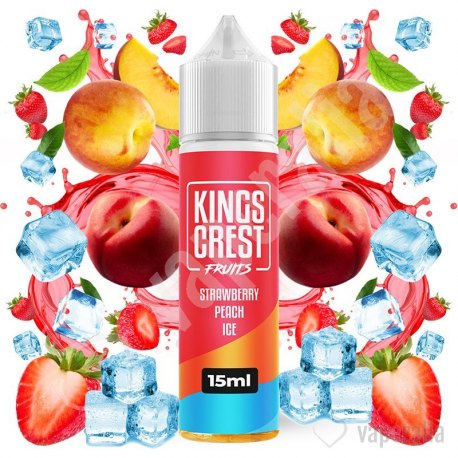 Aroma Strawberry Peach Ice 15ml/60 (Longfill) - Kings Crest