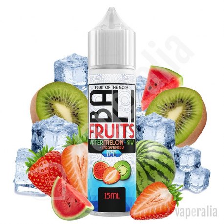 Aroma Watermelon + Kiwi + Strawberry Ice 15ml/60 (Longfill) - Bali Fruits by Kings Crest