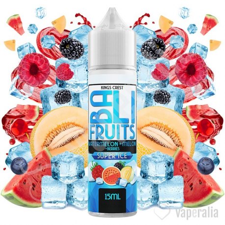 Aroma Watermelon + Melon + Berries Super Ice 15ml/60 (Longfill) - Bali Fruits by Kings Crest