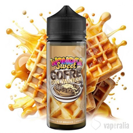 Aroma Gofre Con Vainilla 30ml/120 (Longfill) - Vapemoniadas