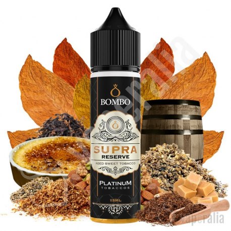 Aroma Supra Reserve 15ml/60 (Longfill) - Platinum Tobaccos by Bombo
