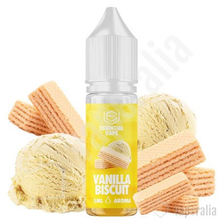 Aroma Vanilla Biscuit 5ml/15 (Longfill) - Essential Vape by Bombo