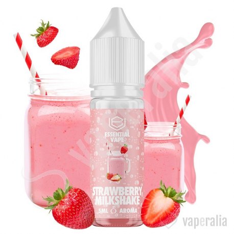 Aroma Strawberry Milkshake 5ml/15 (Longfill) - Essential Vape by Bombo