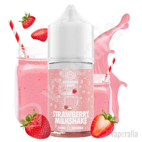 Aroma Strawberry Milkshake 10ml/30 (Longfill) - Essential Vape by Bombo