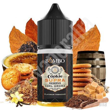 Aroma Cookie Supra Reserve 10ml/30 (Longfill) - Platinum Tobaccos by Bombo