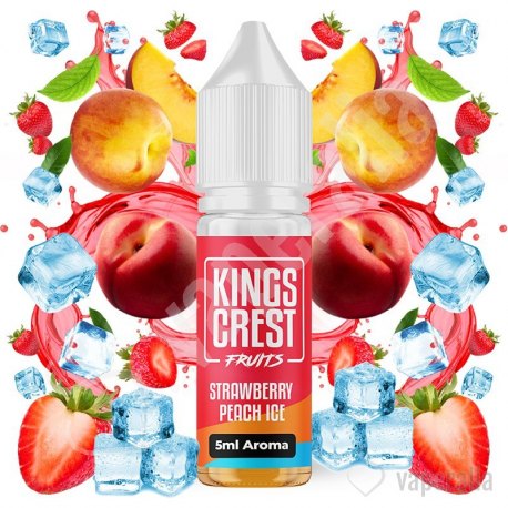 Aroma Strawberry Peach Ice 5ml/15 (Longfill) - Kings Crest