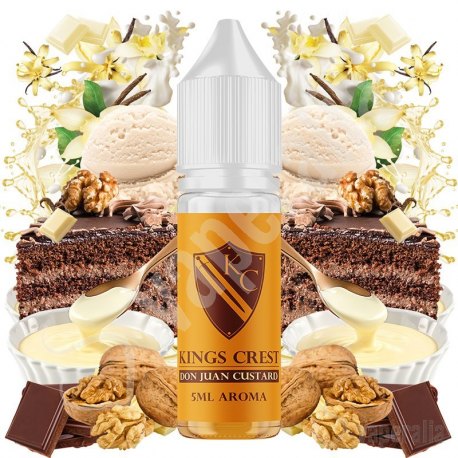 Aroma Don Juan Custard 5ml/15 (Longfill) - Kings Crest