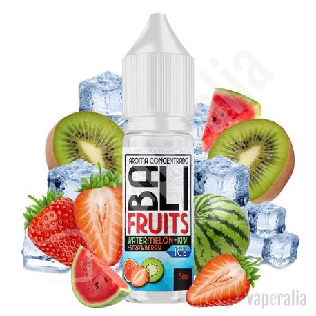 Aroma Watermelon + Kiwi + Strawberry Ice 5ml/15 (Longfill) - Bali Fruits by Kings Crest