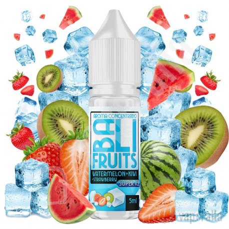 Aroma Watermelon + Kiwi + Strawberry Super Ice 5ml/15 (Longfill) - Bali Fruits by Kings Crest