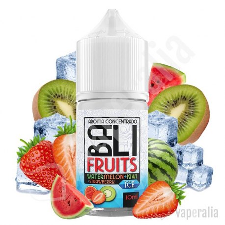 Aroma Watermelon + Kiwi + Strawberry Ice 10ml/30 (Longfill) - Bali Fruits by Kings Crest