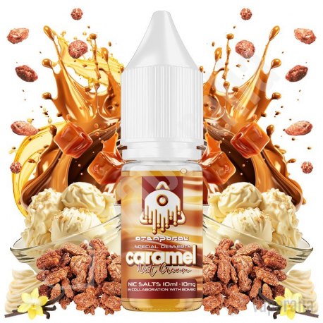 Caramel Nut Cream 10ml - Atemporal Nic Salts by The Mind Flayer