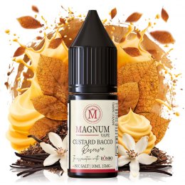 Custard Bacco 10ml - Magnum Vape Nic Salts