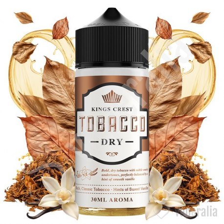 Aroma Tobacco Dry 30ml/120 (Longfill) - Kings Crest