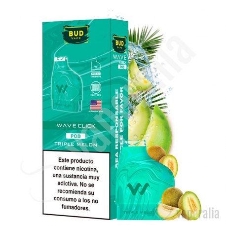 Pod Wave Click Triple Melon 2ml (2pcs) – Bud Vape