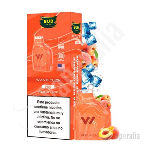 Pod Wave Click Peach Ice 2ml (2pcs) – Bud Vape