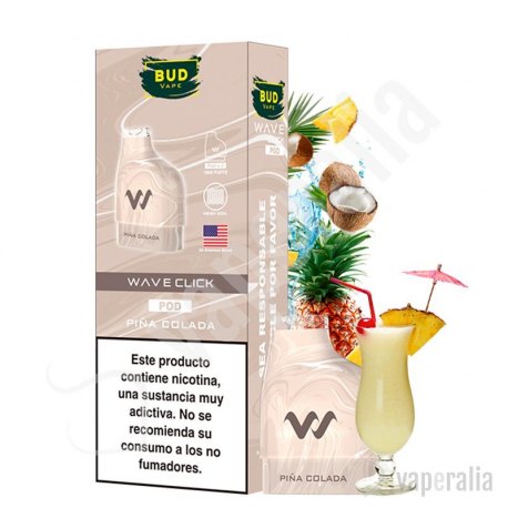 Pod Wave Click Piña Colada 2ml (2pcs) – Bud Vape