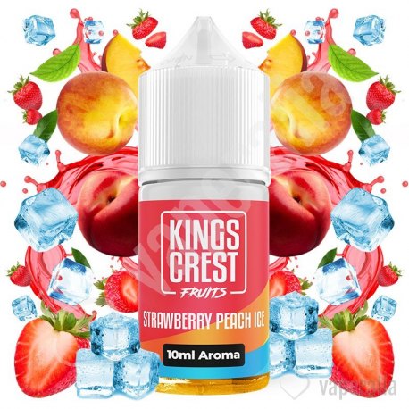 Aroma Strawberry Peach Ice 10ml/30 (Longfill) - Kings Crest
