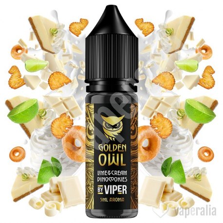 Aroma Lime Cream Dinocookies 5ml/15 (Longfill) - Golden Owl by Viper