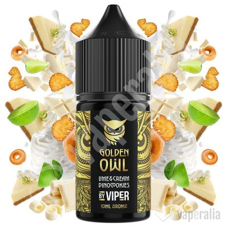 Aroma Lime Cream Dinocookies 10ml/30 (Longfill) - Golden Owl by Viper