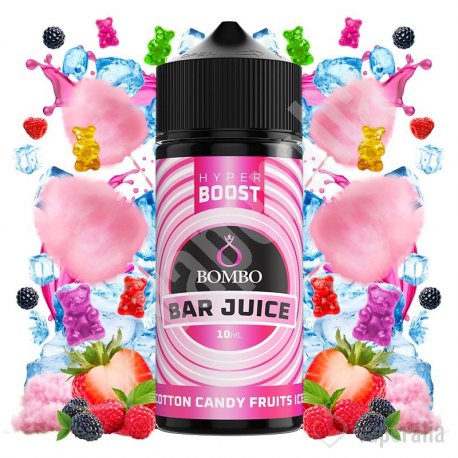 Aroma Cotton Candy Fruits Ice 10ml/120 (Longfill) - Bombo Bar Juice Hyper Boost