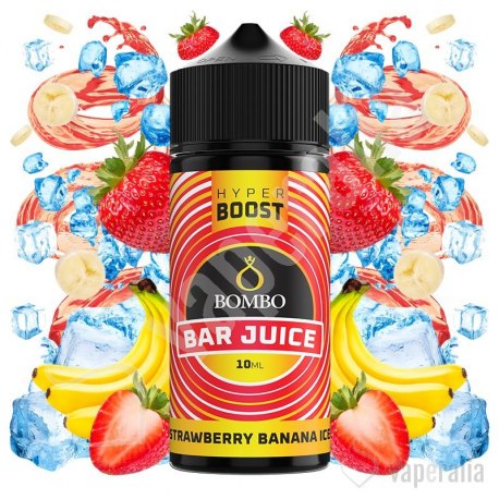 Aroma Strawberry Banana Ice 10ml/120 (Longfill) - Bombo Bar Juice Hyper Boost
