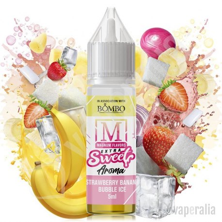 Aroma Strawberry Banana Bubble Ice 5ml/15 (Longfill) - Magnum Vape Extra Sweet
