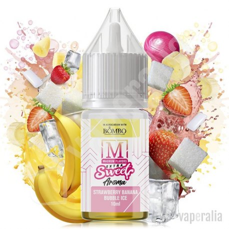 Aroma Strawberry Banana Bubble Ice 10ml/30 (Longfill) - Magnum Vape Extra Sweet