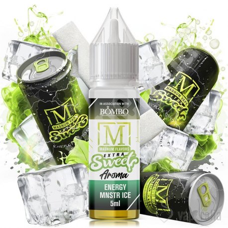 Aroma Energy Mnster Ice 5ml/15 (Longfill) - Magnum Vape Extra Sweet