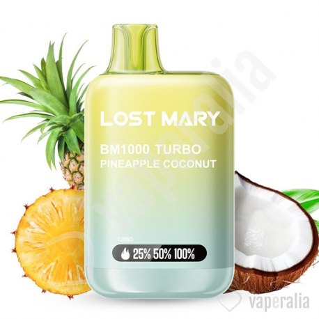 Pod desechable Pineapple Coconut 1000puffs - Lost Mary BM1000