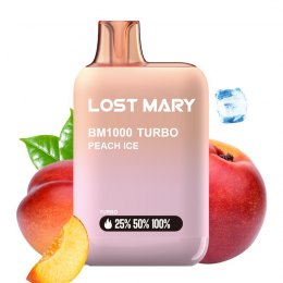 Pod desechable Peach Ice 1000puffs - Lost Mary BM1000