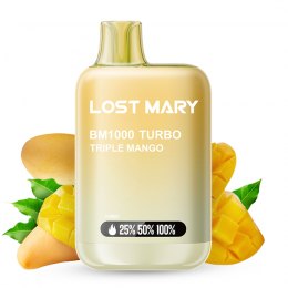 Pod desechable Triple Mango 1000puffs - Lost Mary BM1000