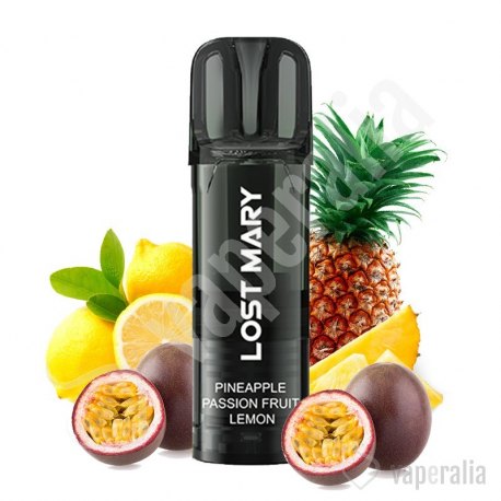Pod Tappo Pro Pineapple Passion Fruit Lemon 2ml 20mg - Lost Mary