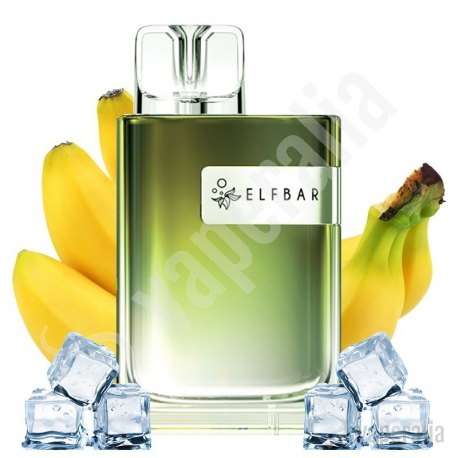 Pod desechable Banana Ice 600puffs - Elf Bar CR600