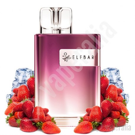 Pod desechable Strawberry Ice 600puffs - Elf Bar CR600