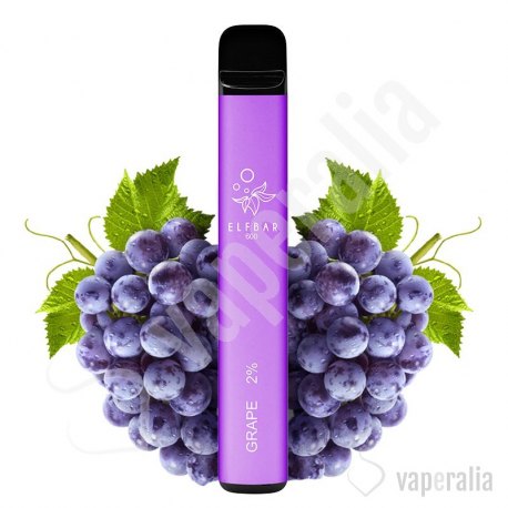 Pod desechable Grape 600puffs - Elf Bar 600