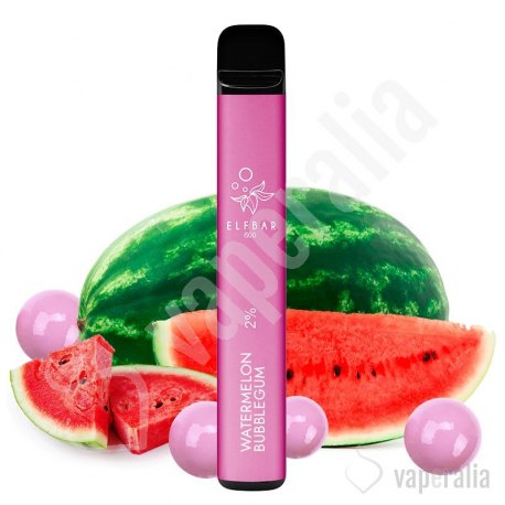Pod desechable Watermelon Bubblegum 600puffs - Elf Bar 600